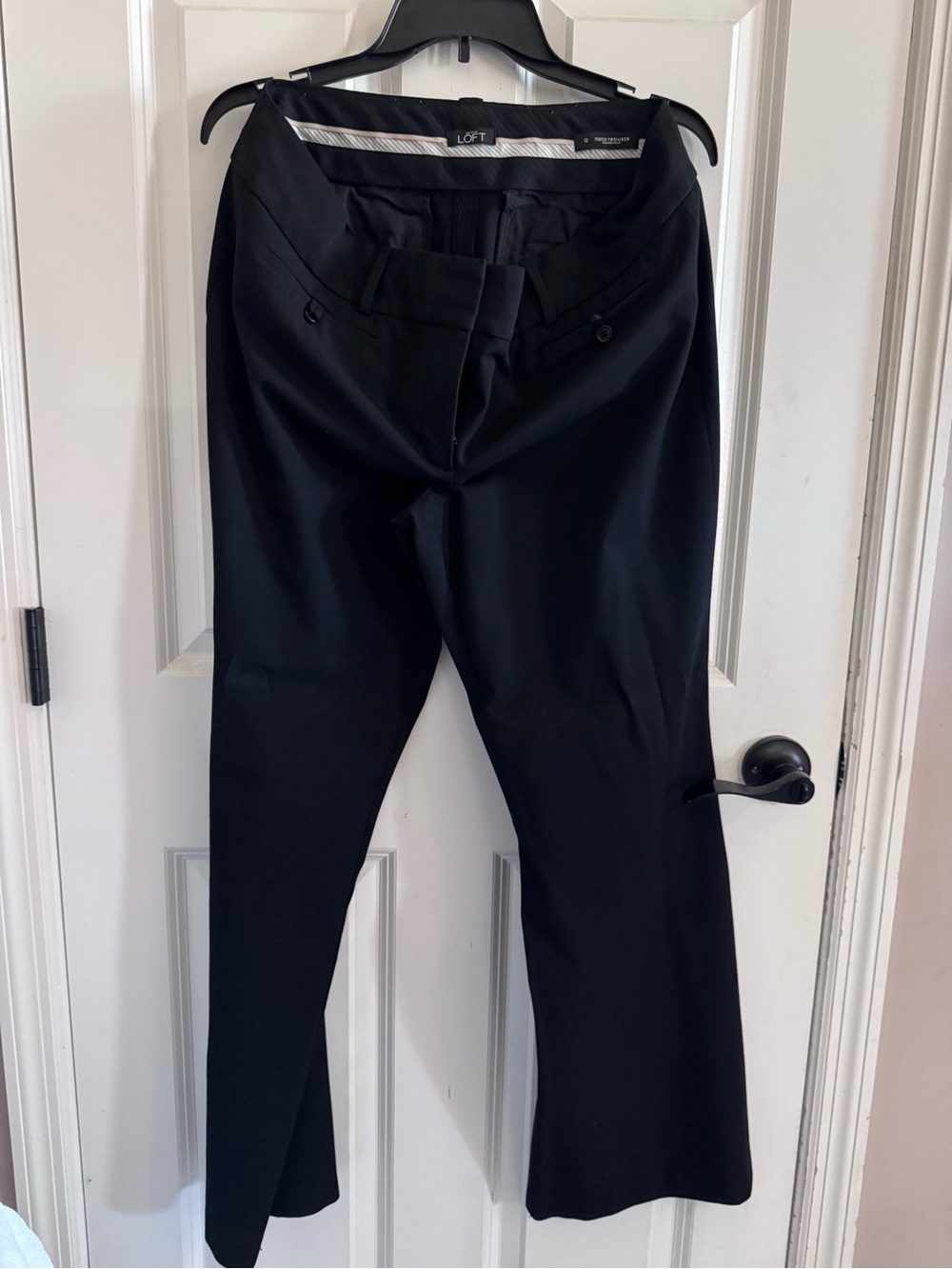 LOFT Black Straight-Leg Women's Dress Pants